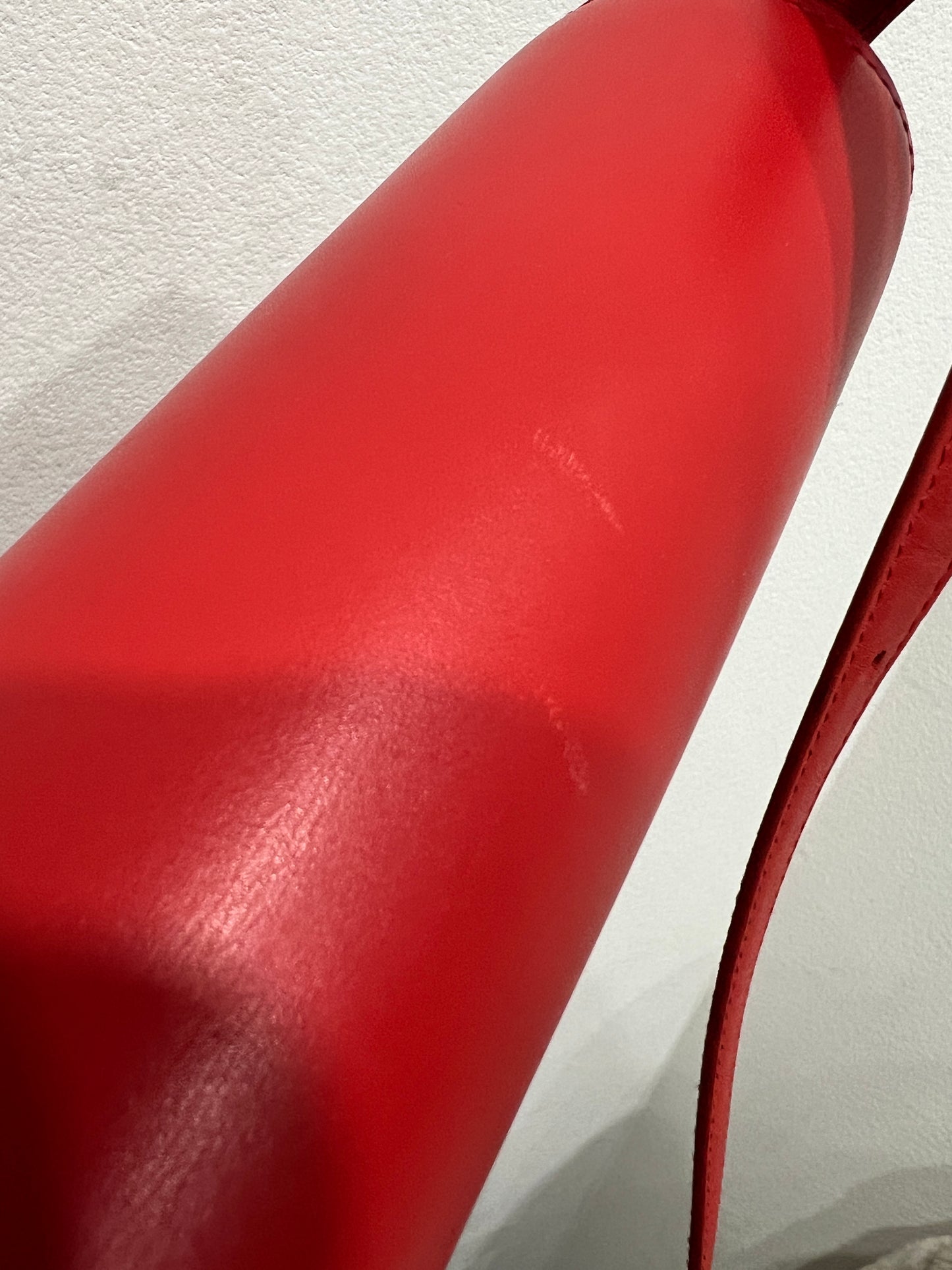 CELINE Classix Box Bag (Red/Orangish)