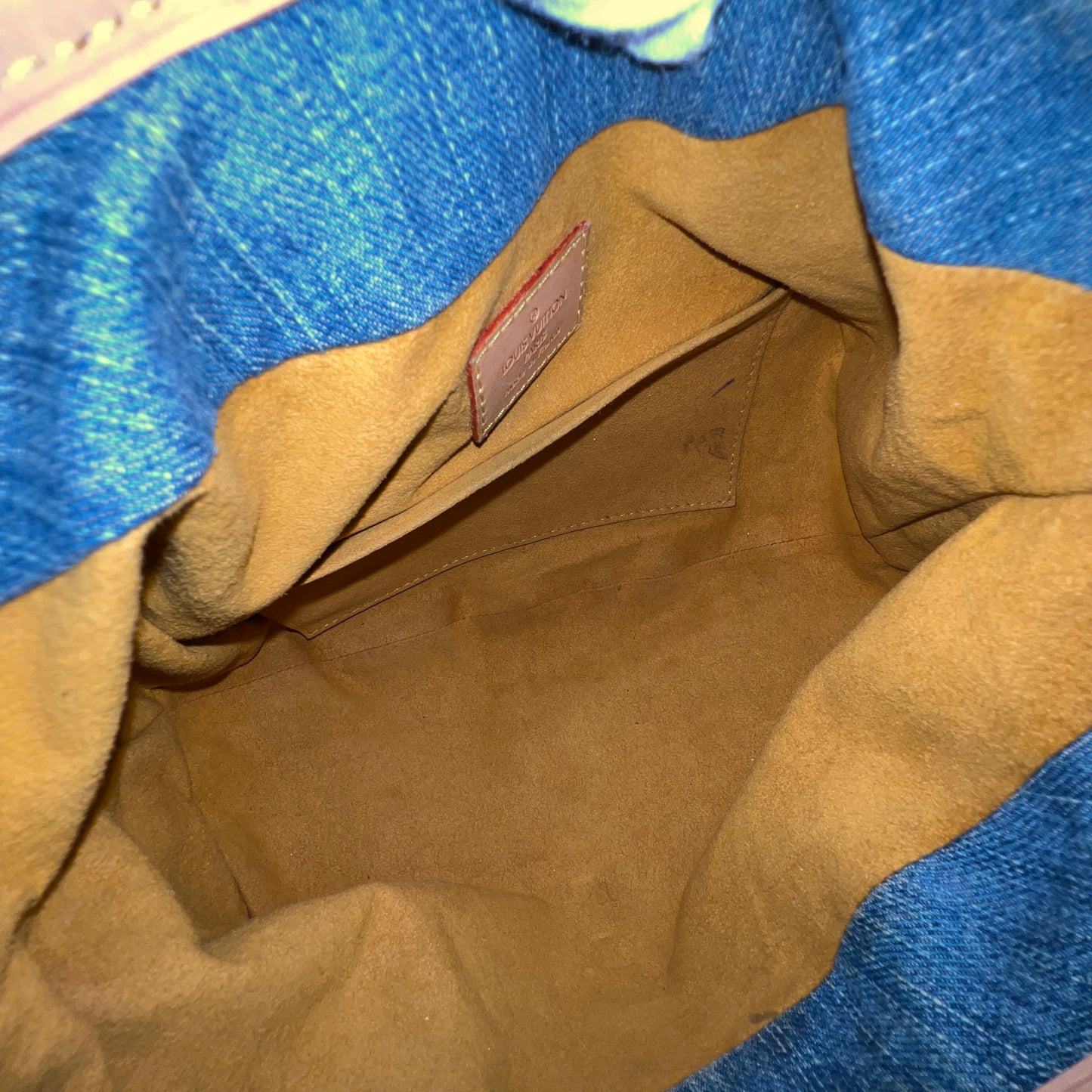 LOUIS VUITTON Denim Handbag