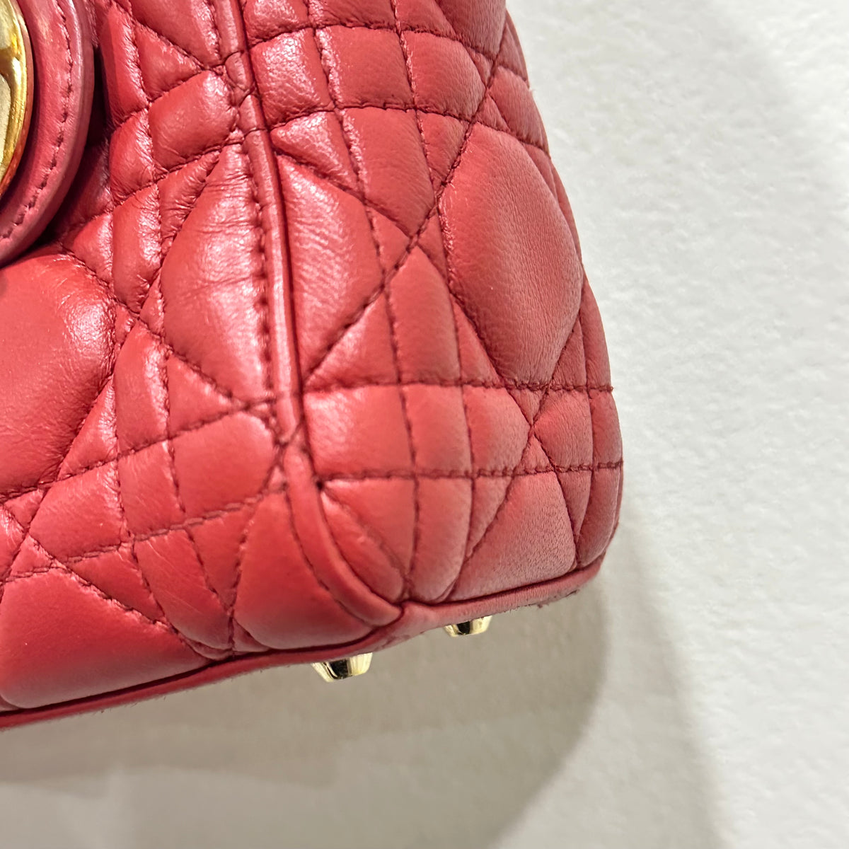 Christian Dior Lady Dior Red