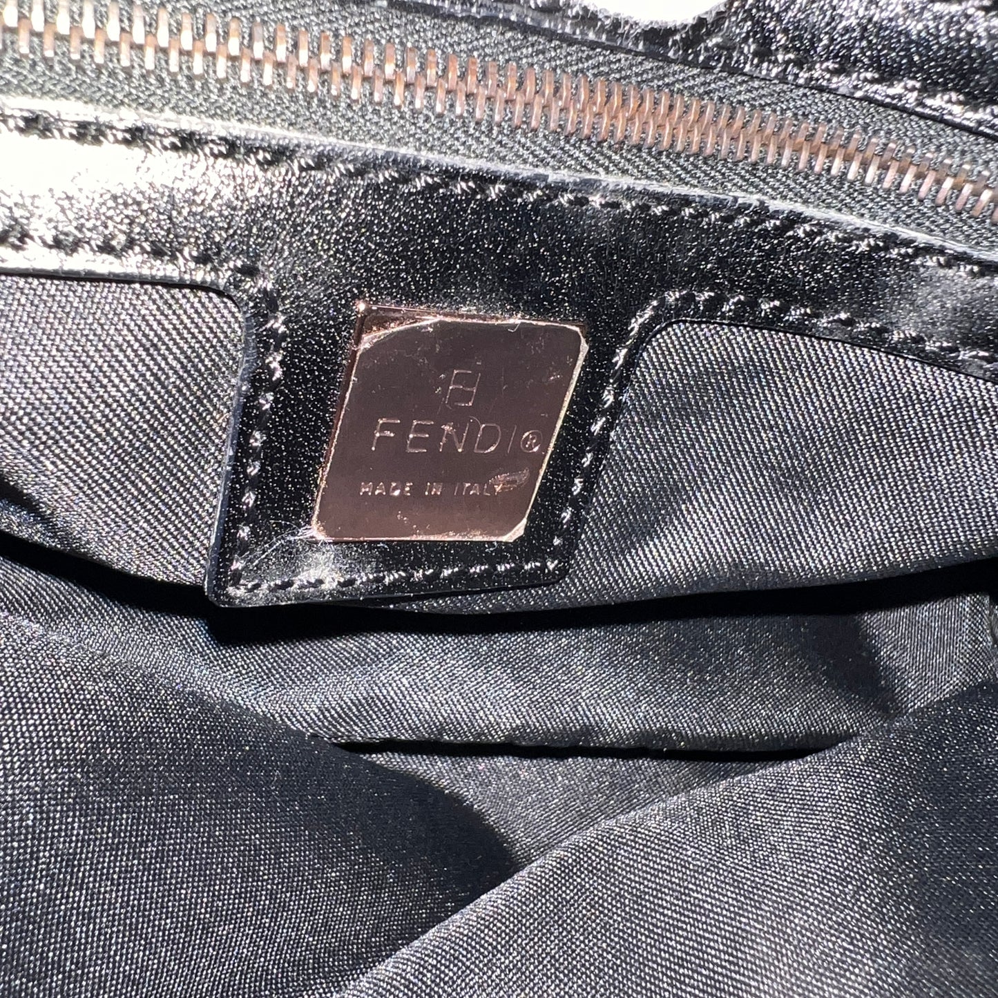 FENDI Zuccino Shoulder Bag