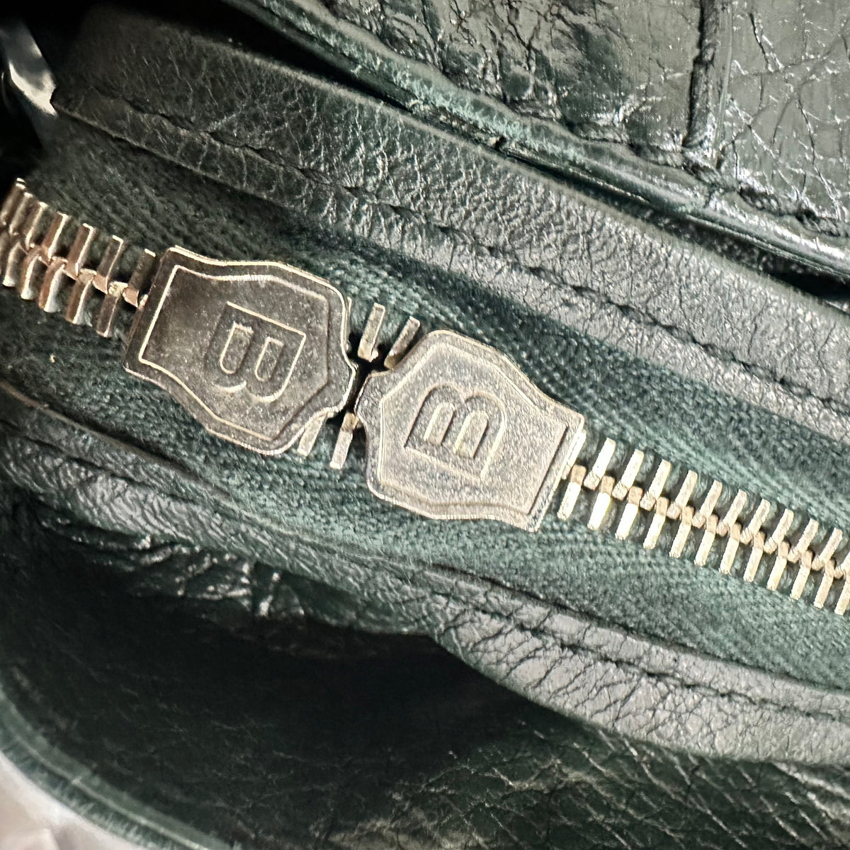BALENCIAGA  Green City Bag Long Strap