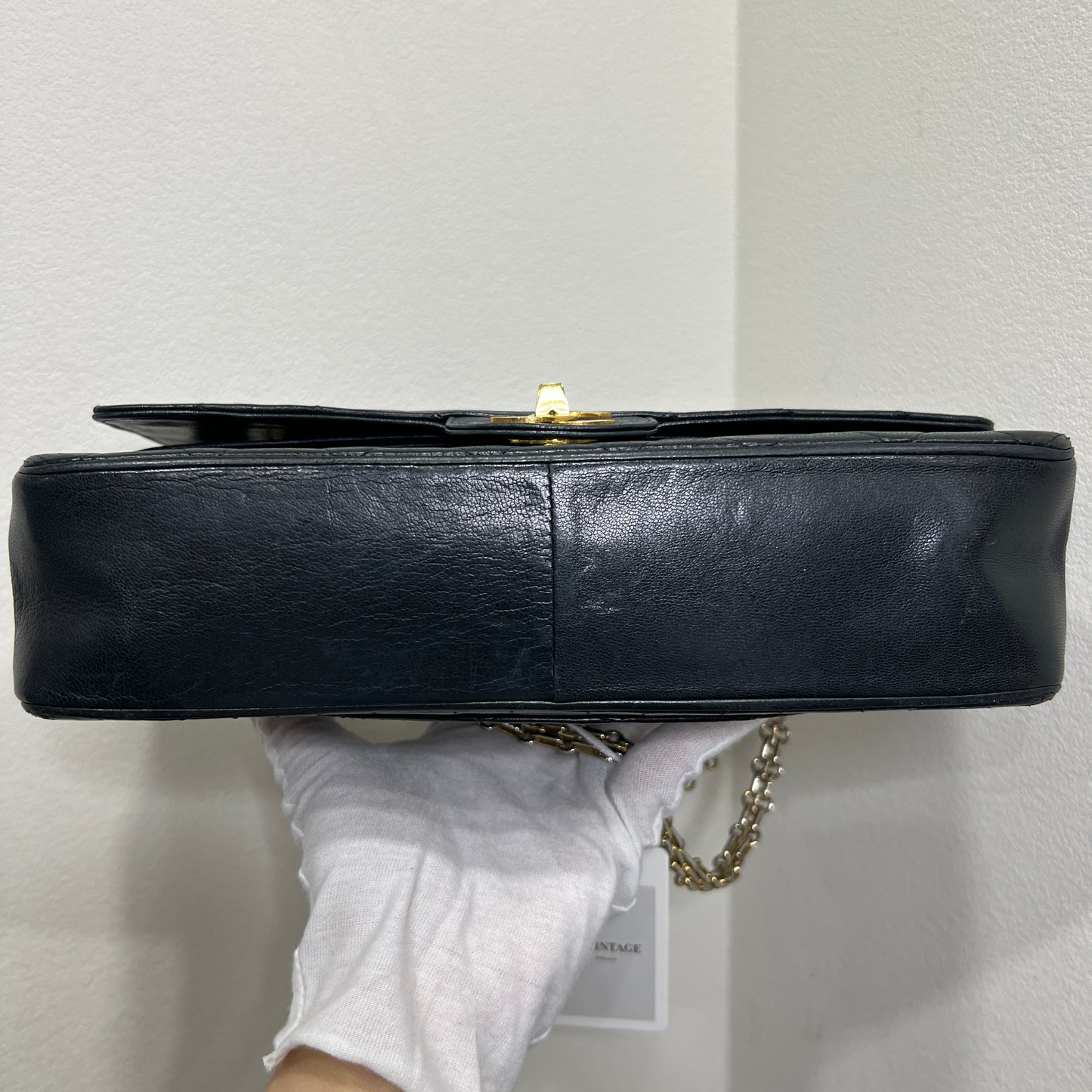 CHANEL CLASSIC DOUBLE FLAP BAG MADEMOISELLE CHAIN