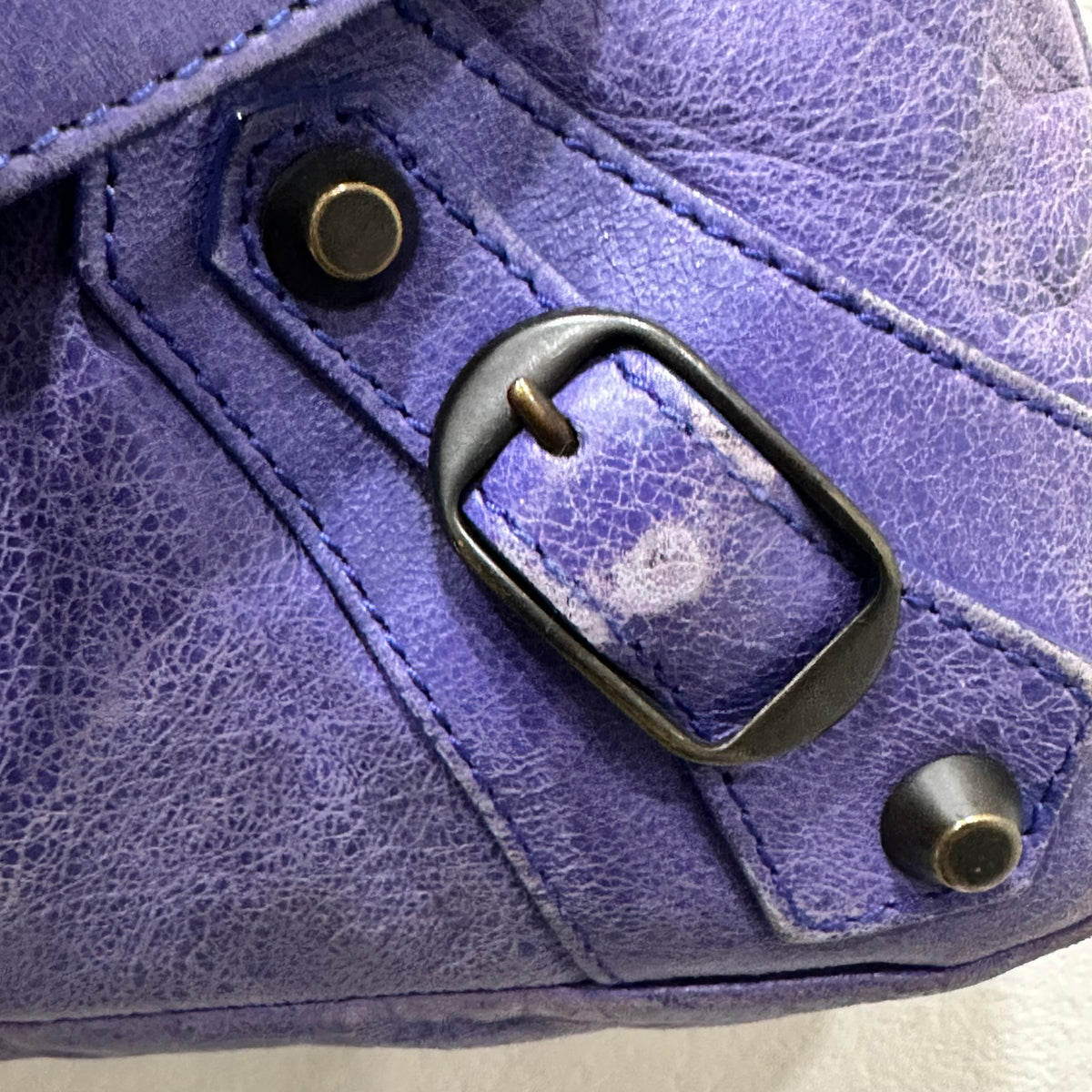 BALENCIAGA The First Bag Purple