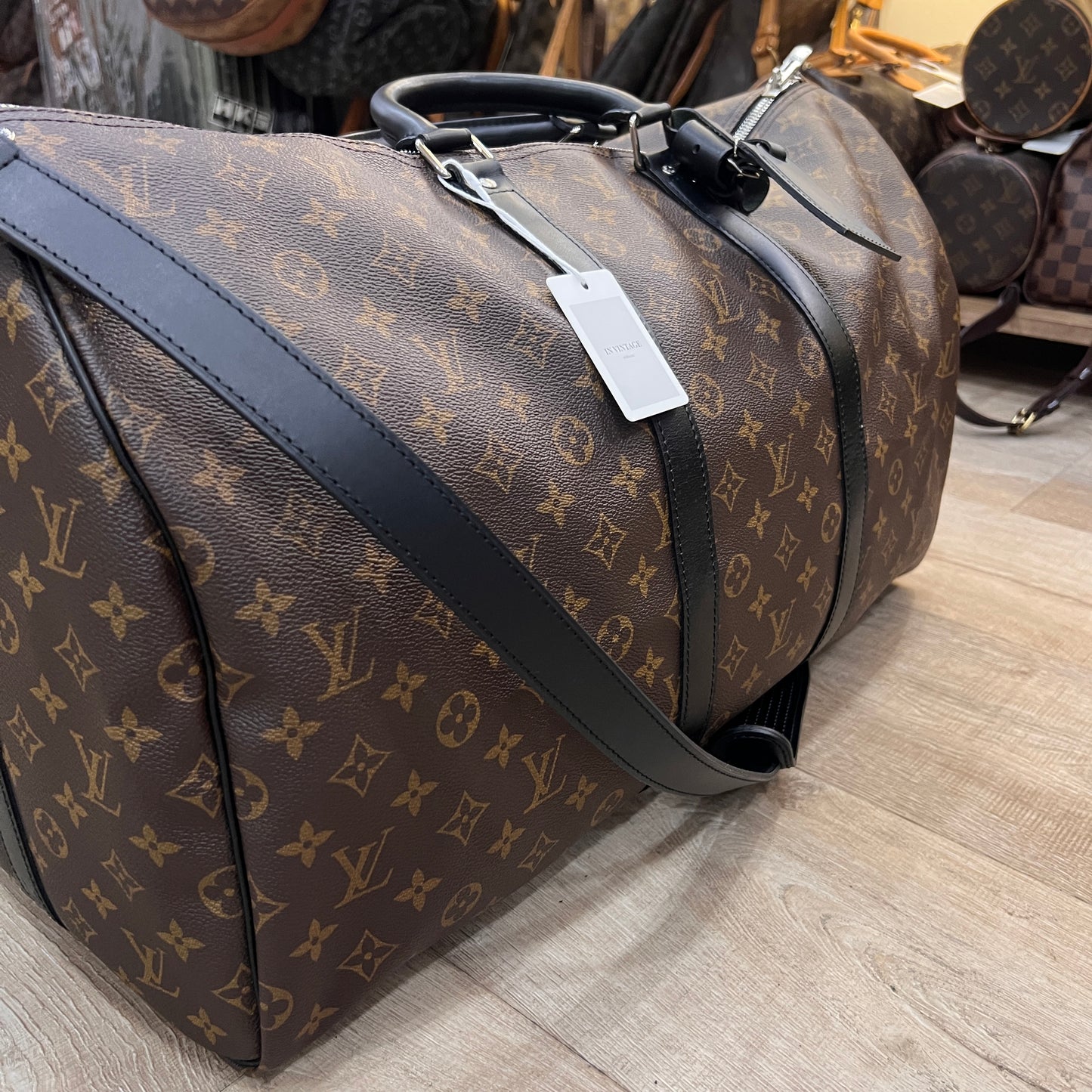 LOUIS VUITTON Bandouliere Keepall 55cm