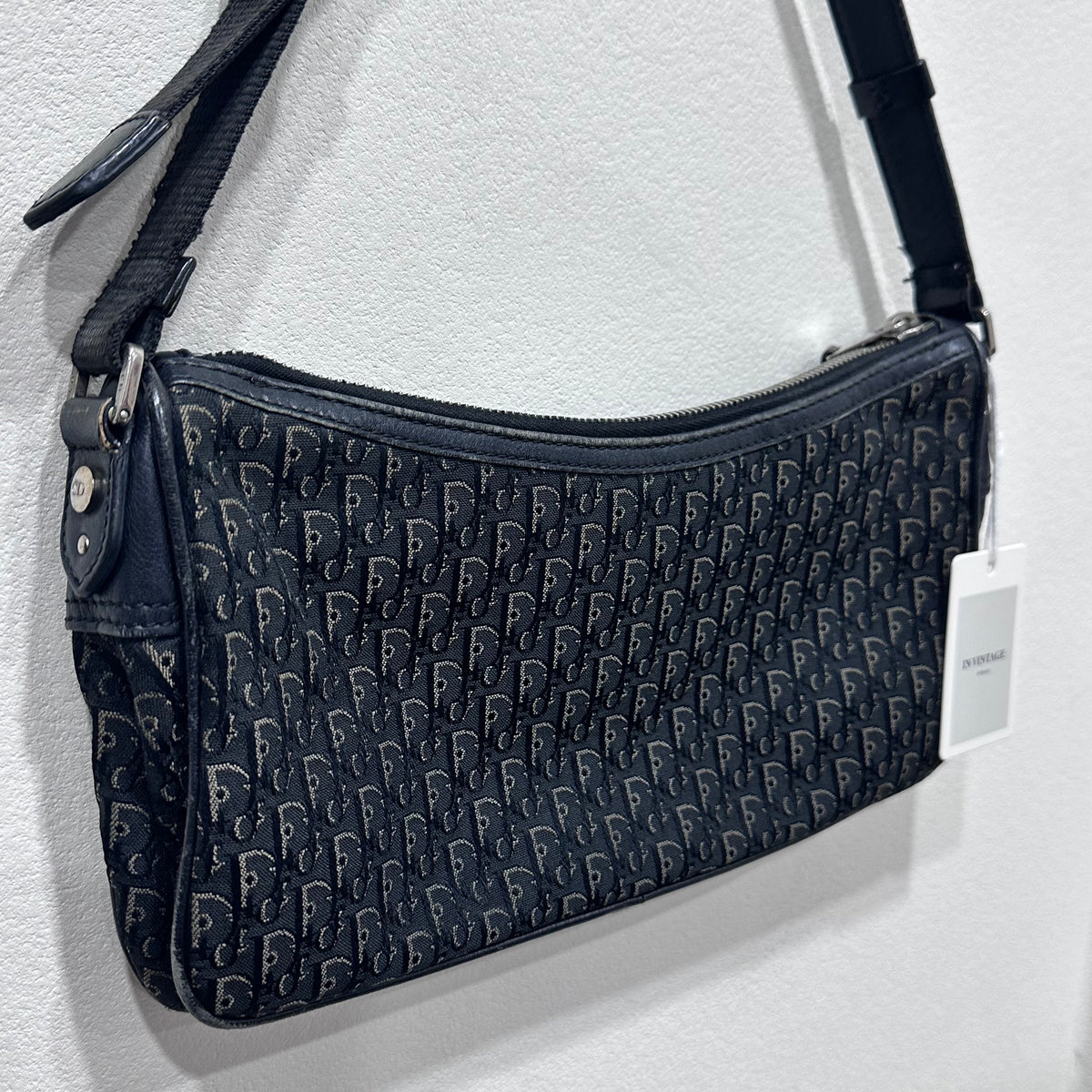 CHRISTIAN DIOR Street Chic Trotter One-Shoulder Bag designed by John Galliano Early 2000s