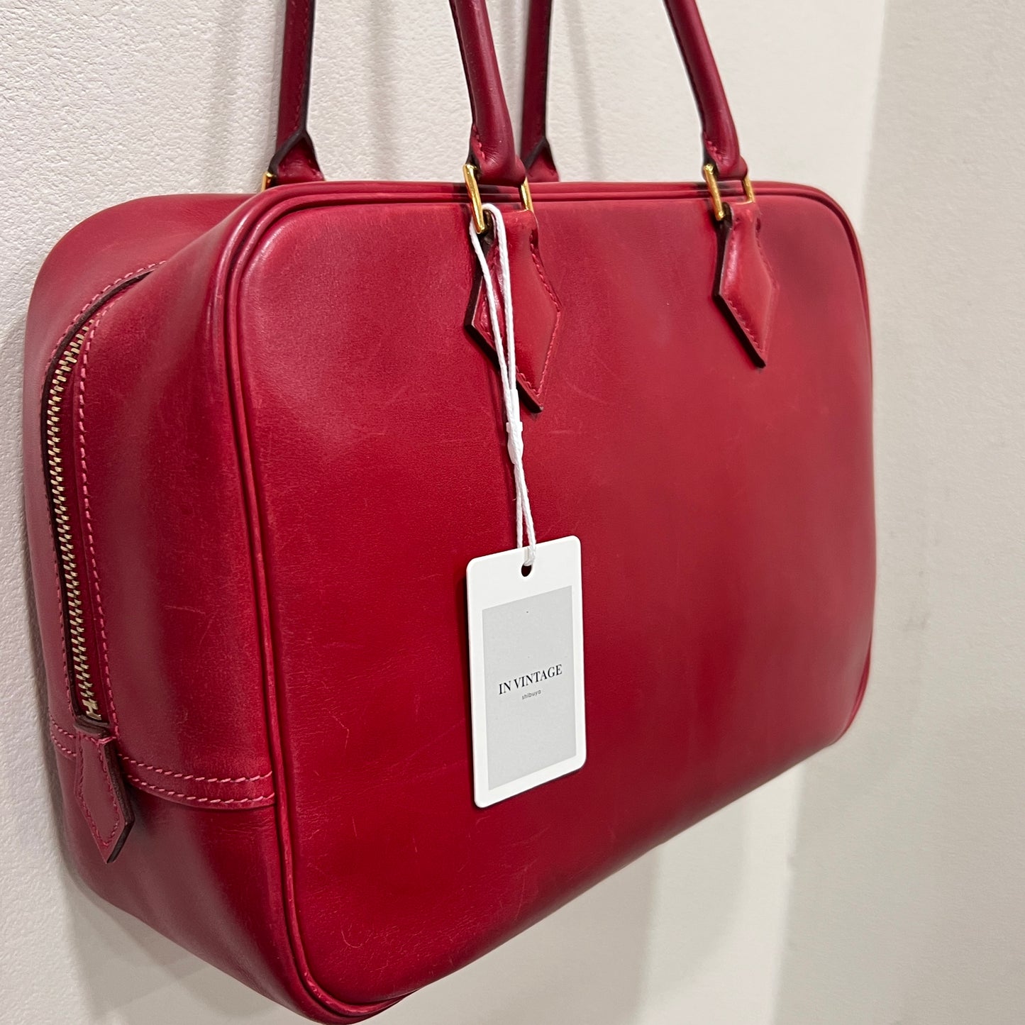 HERMES Plume Leather