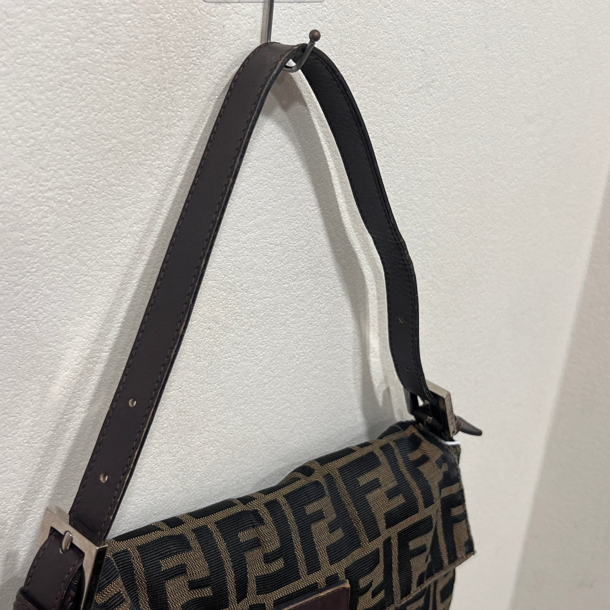 Fendi Baguette Zucca Canvas