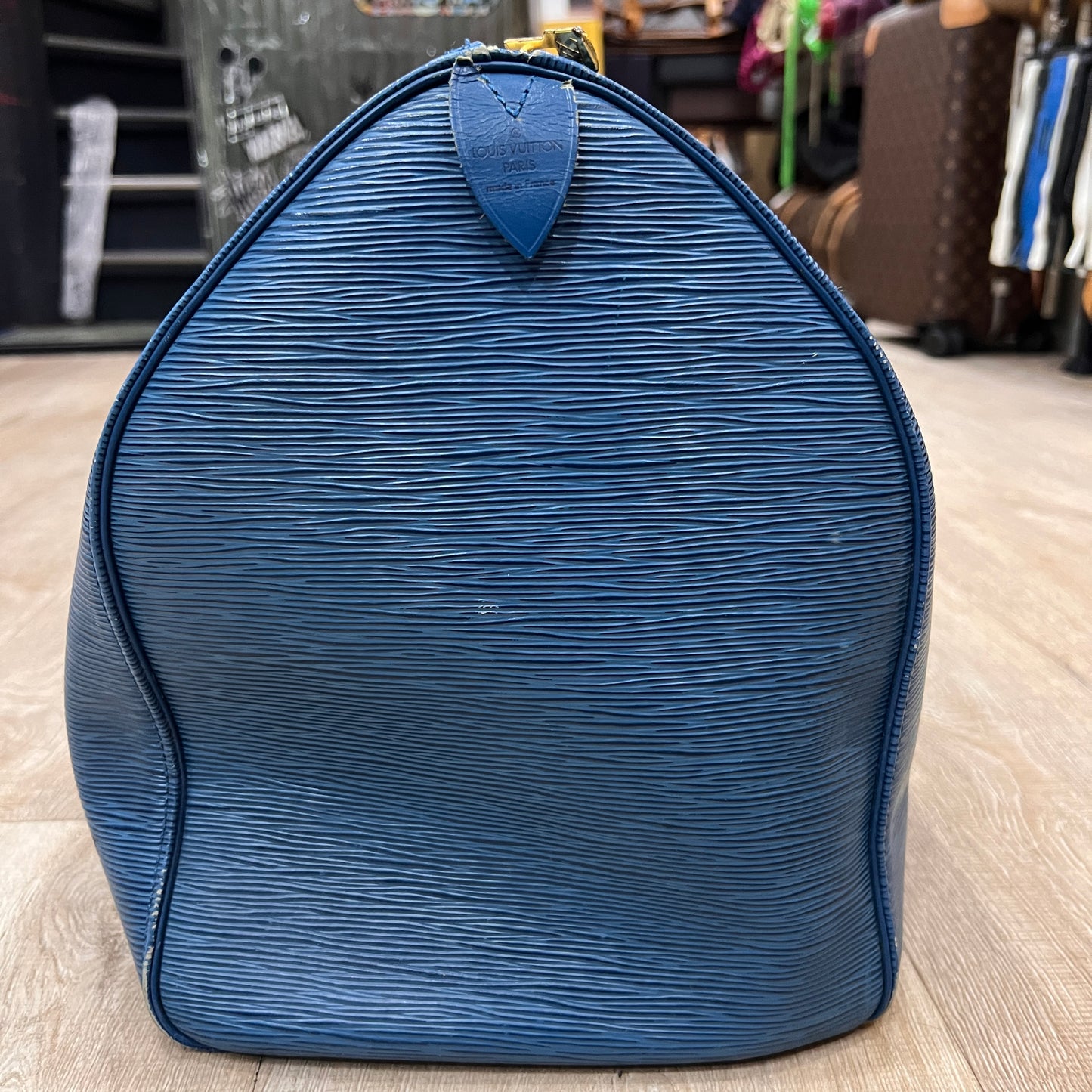 LOUIS VUITTON Keepall Epi Lether 50cm