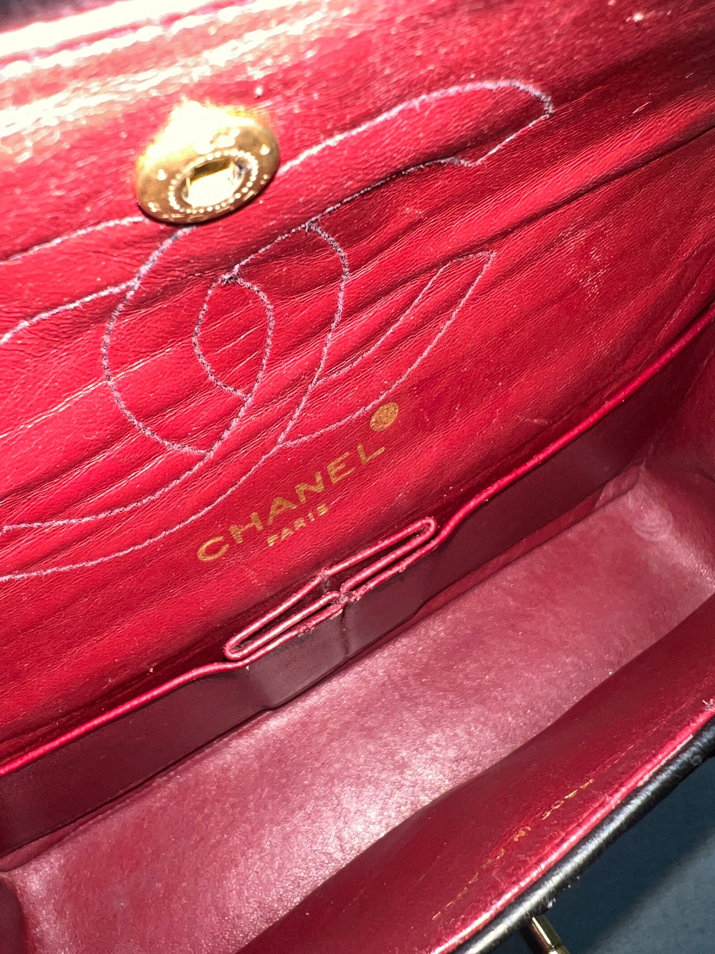 CHANEL 1988’s Classic Double Flap Bag 24K gold