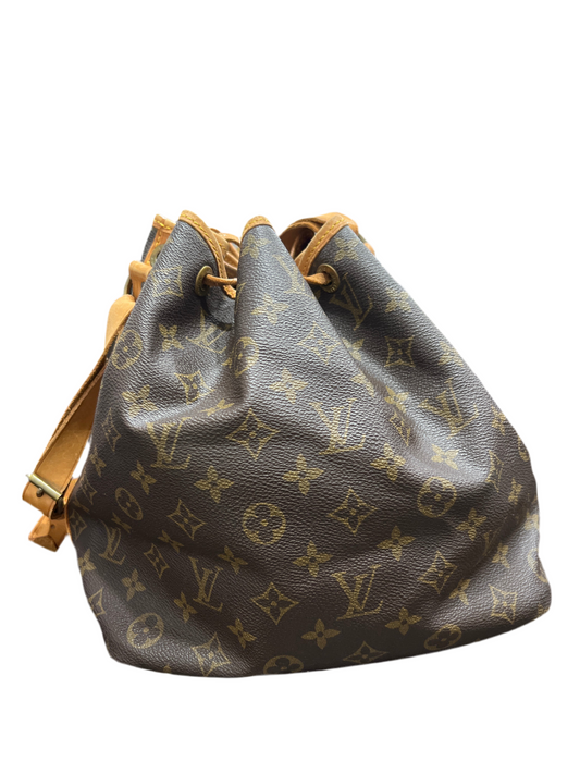 LOUIS VUITTON Petit Noe Drawstring Bag