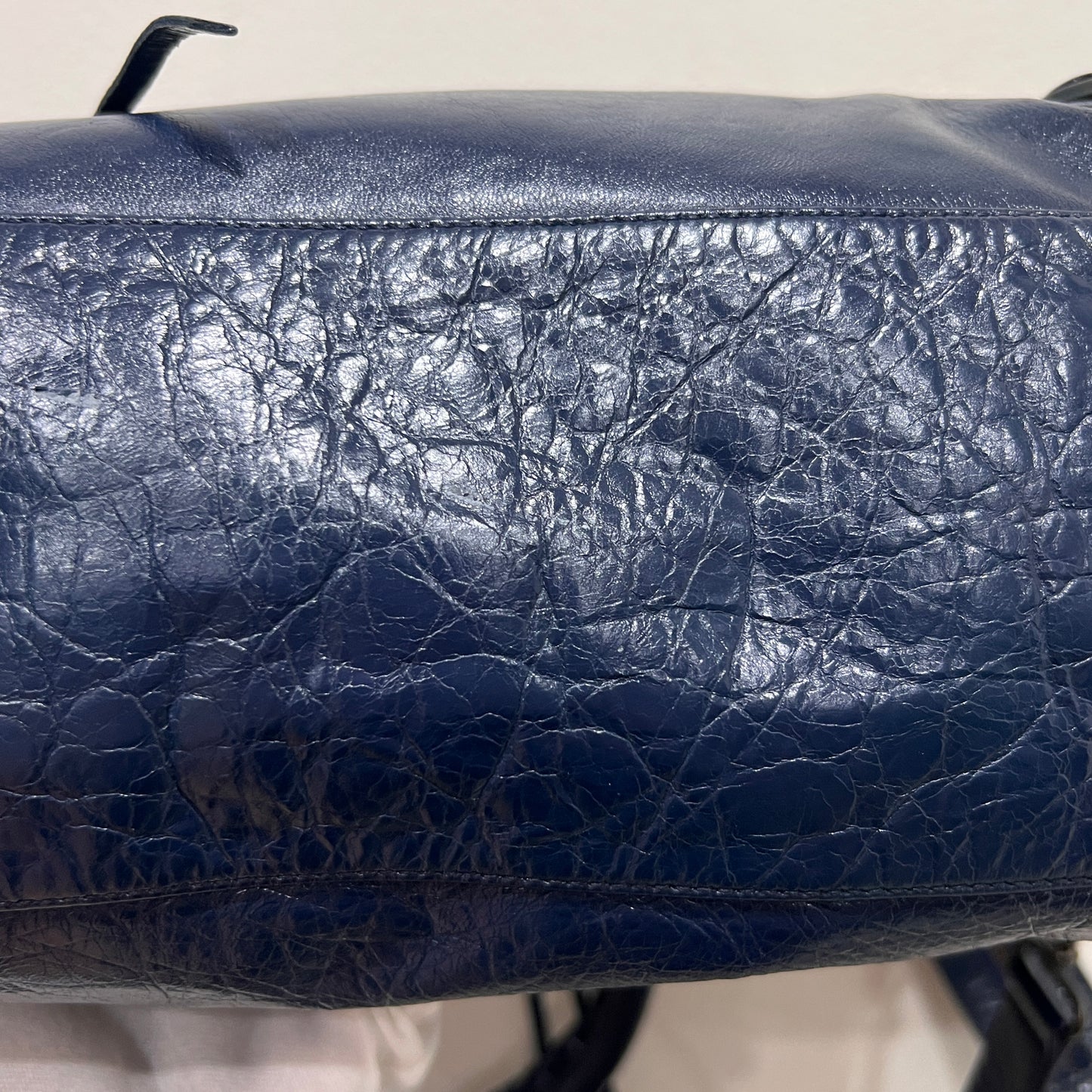 BALENCIAGA City Bag Medium Navy Blue