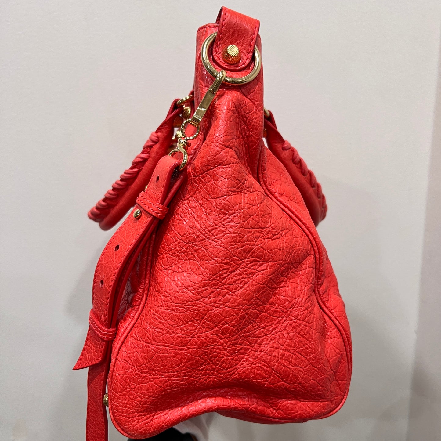 BALENCIAGA City Bag Red Orange Medium