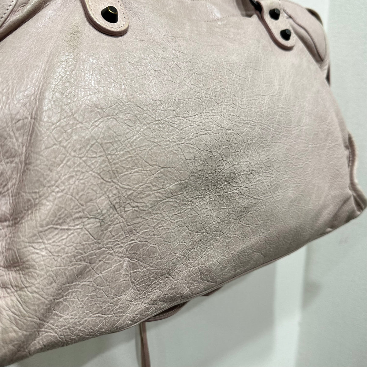 BALENCIAGA City Bag Medium Pale Pink