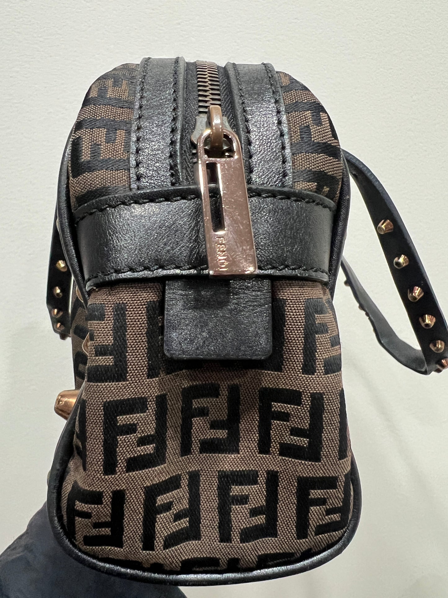 FENDI Studded Baguette Bag