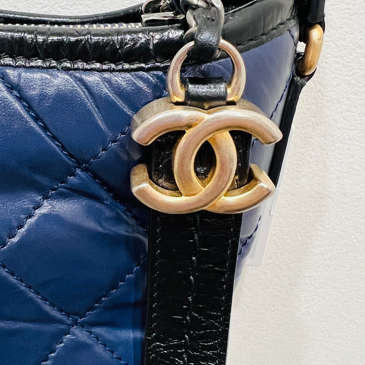 CHANEL Gabrielle Medium Navy Blue