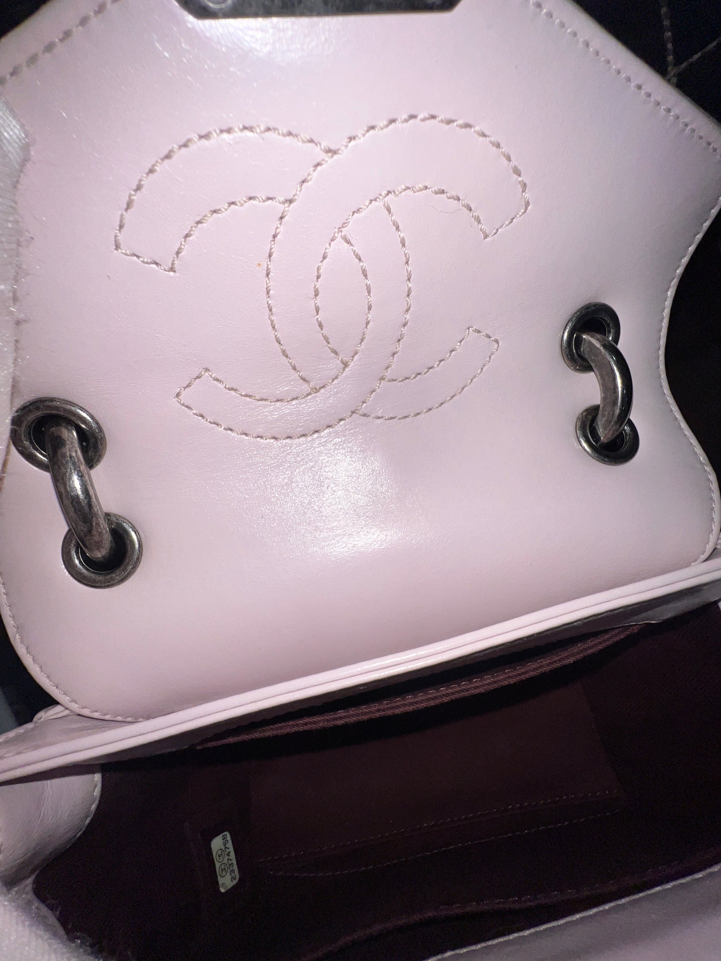 CHANEL Mini Mad About Quilting Pink Flap