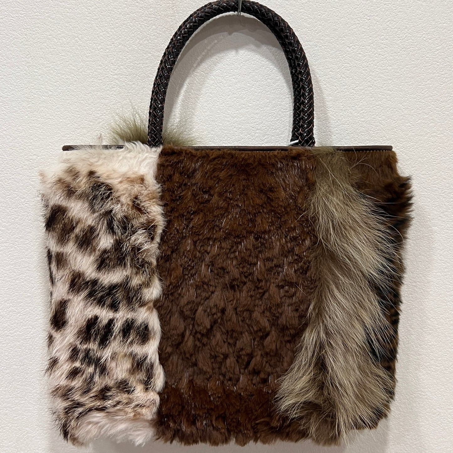 DIOR Fur Handbag Small