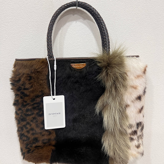 DIOR Fur Handbag Small
