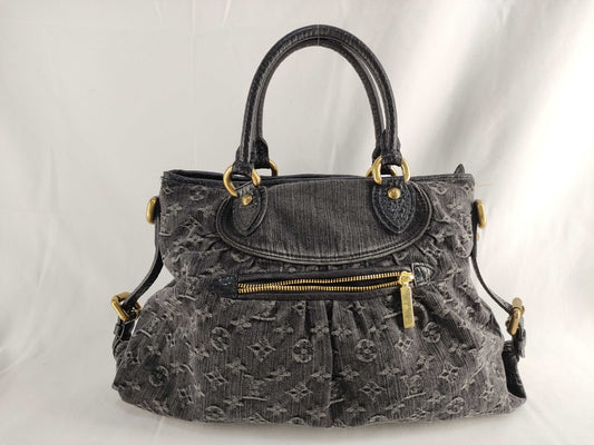 LOUIS VUITTON Monogram Denim Neo Cabby MM