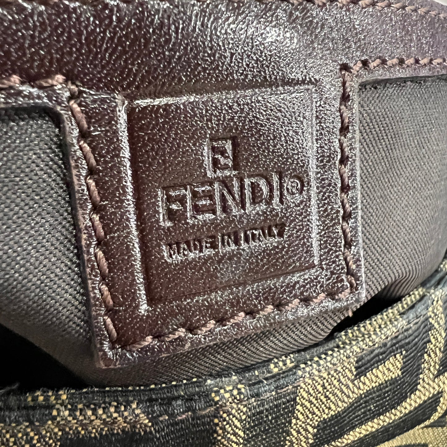 FENDI Baguette in Silver Hardware
