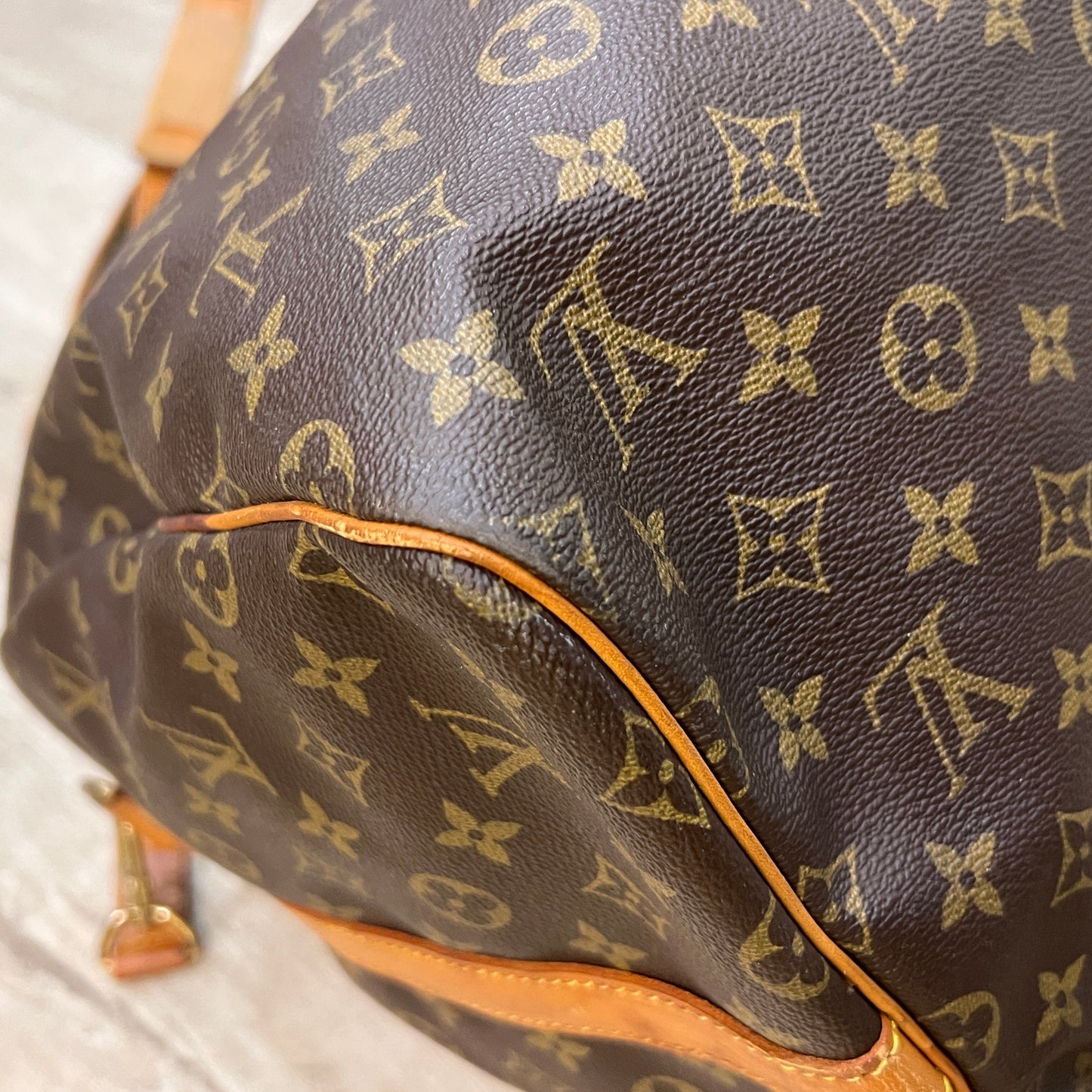 LOUIS VUITTON Keepall 55cm w/ strap