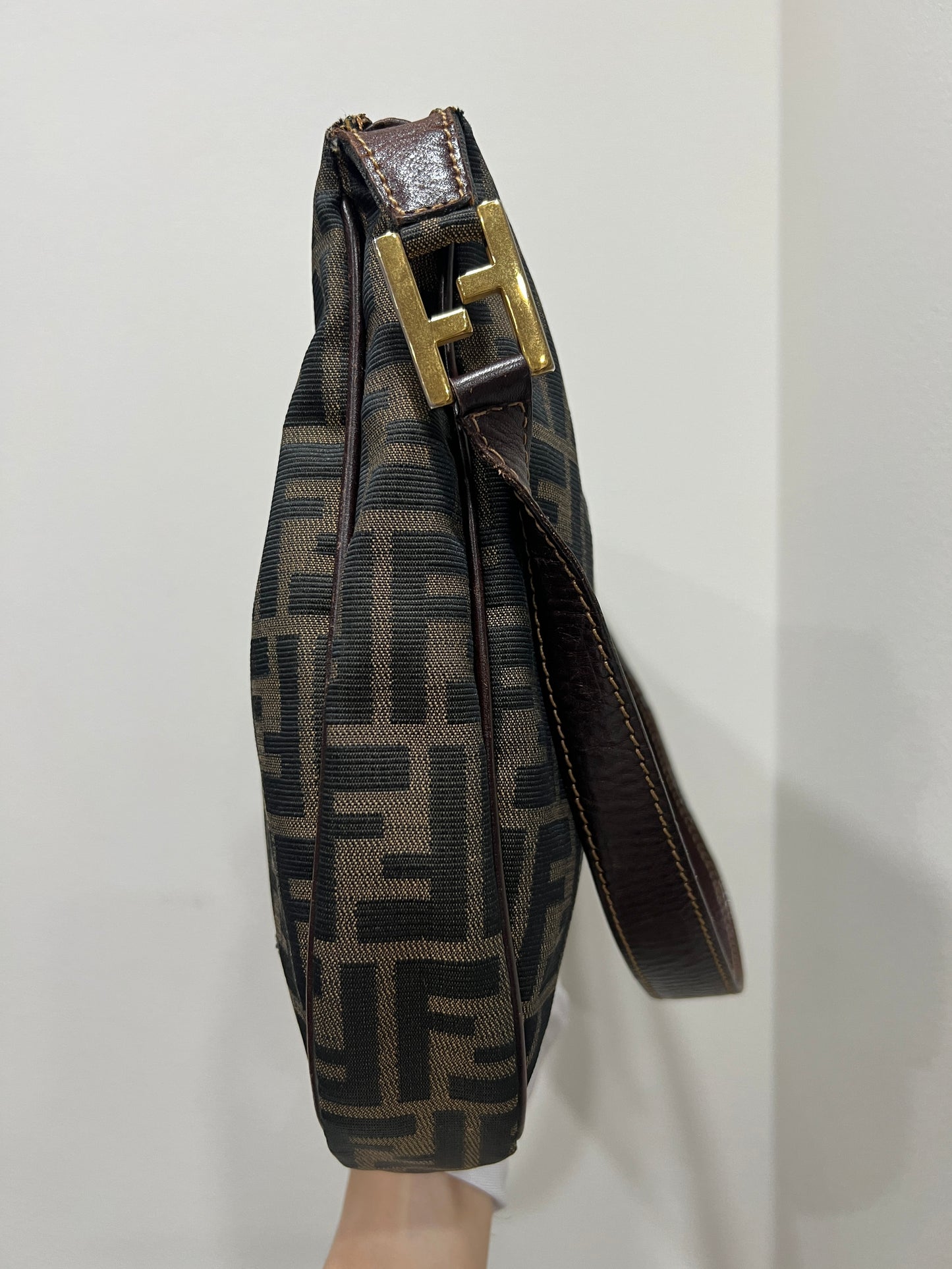 FENDI Century Zucca Shoulder Bag