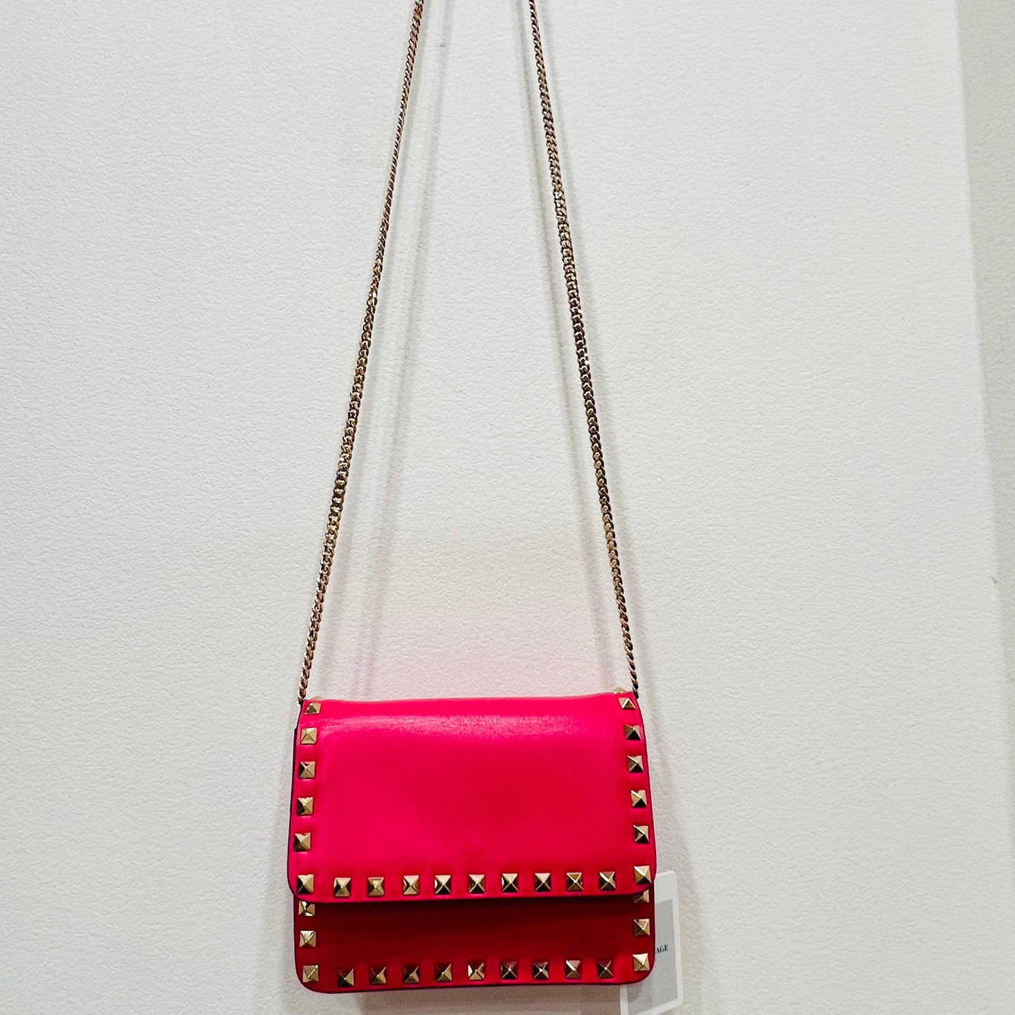 VALENTINO Garavani Rockstud Flap Chain Bag