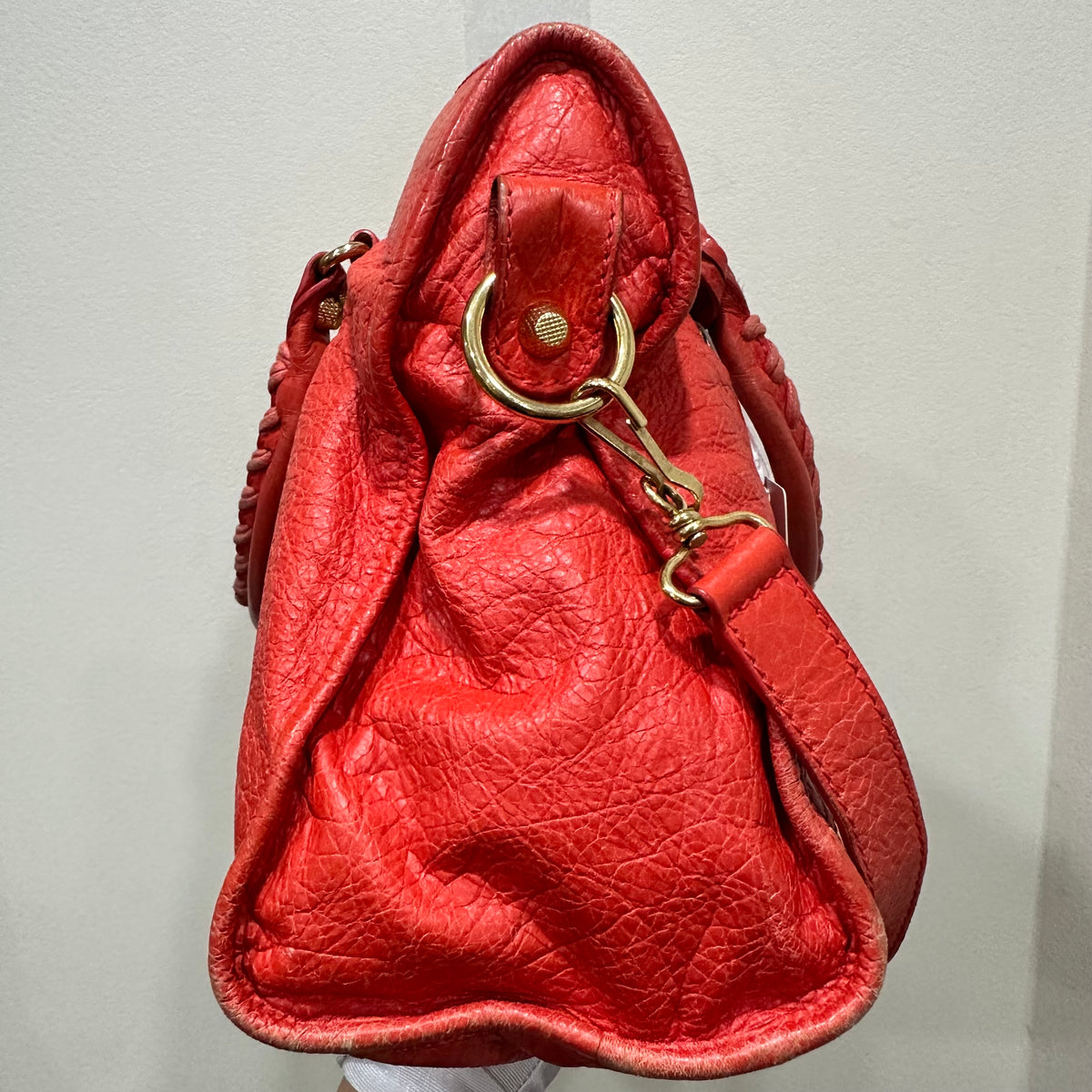 BALENCIAGA City Bag Medium Gold Hardware