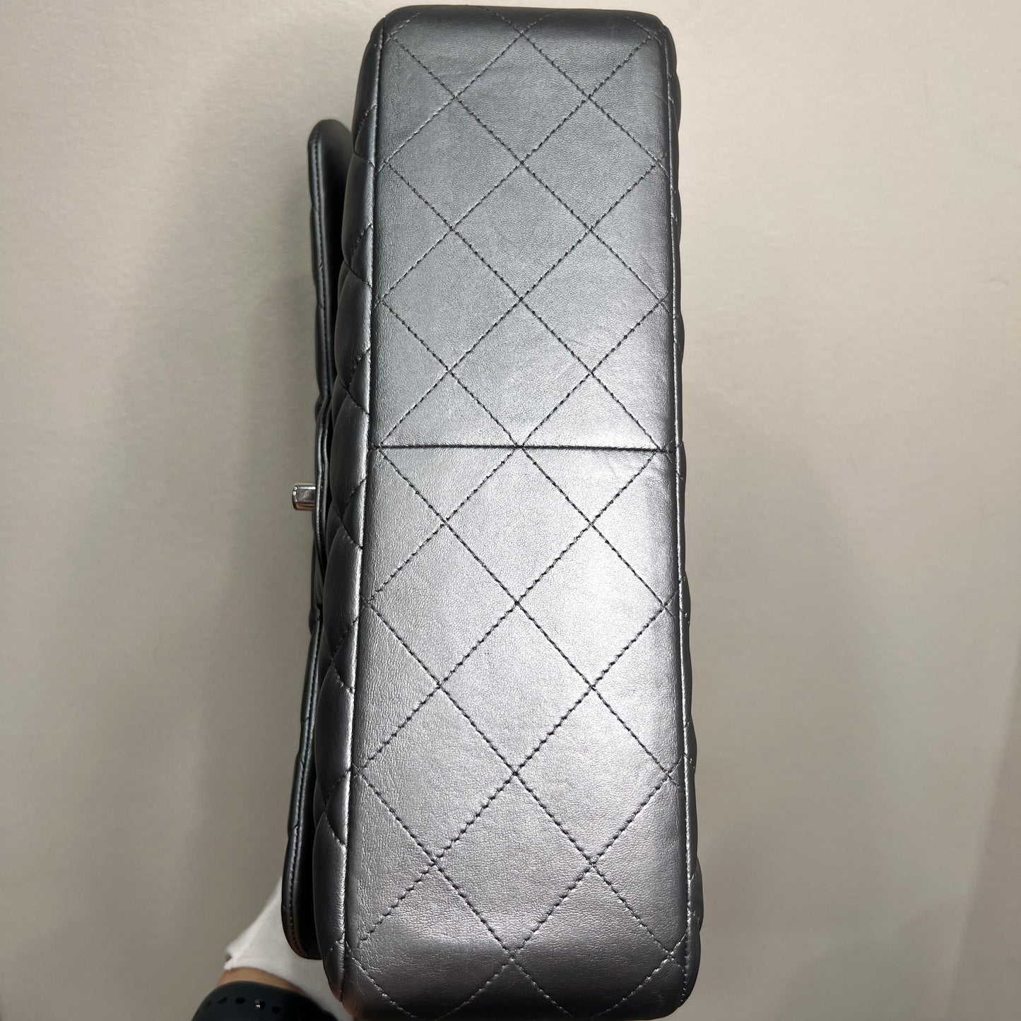 CHANEL Jumbo Double Flap Lambskin Quilted