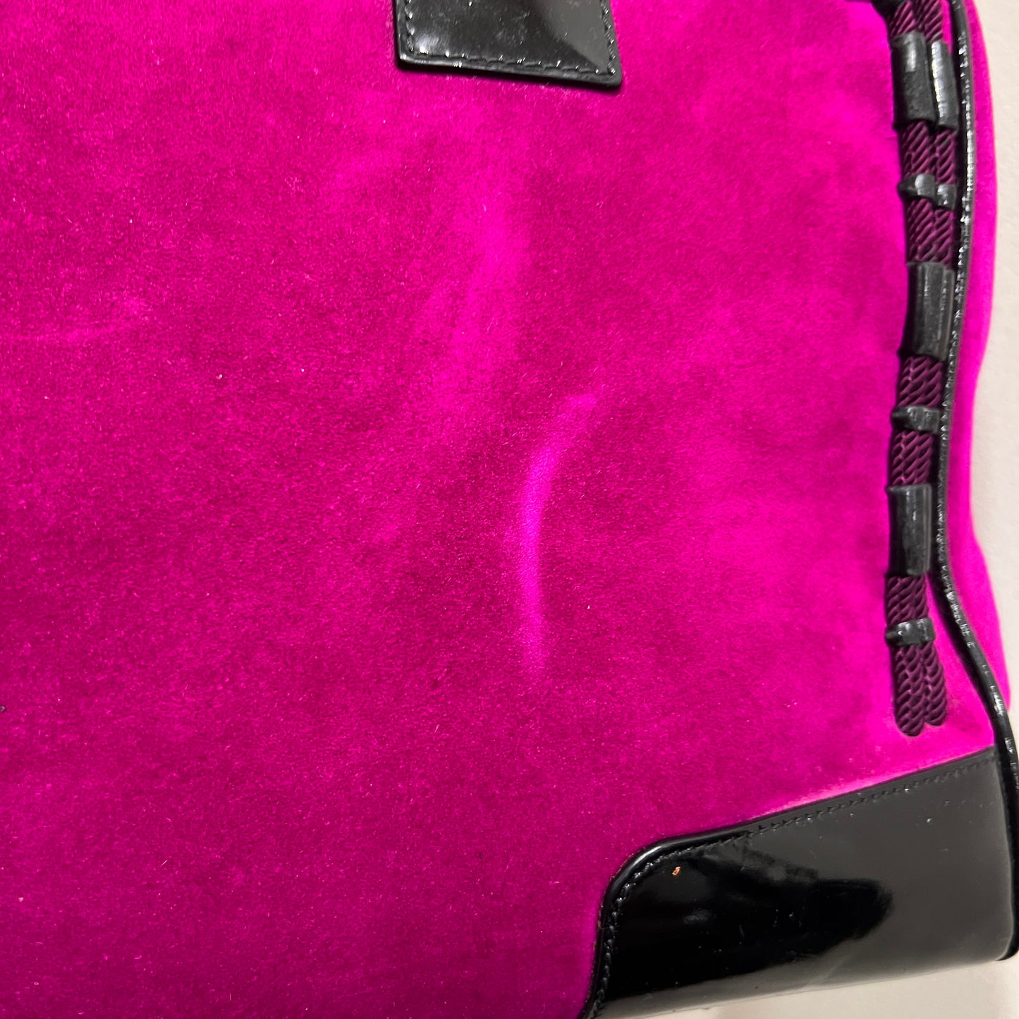 LOEWE Suede Fucshia Pink Amazona