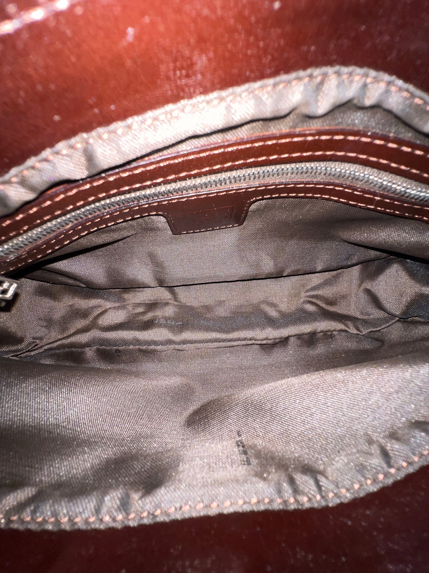 FENDI Zucca Shoulder Bag