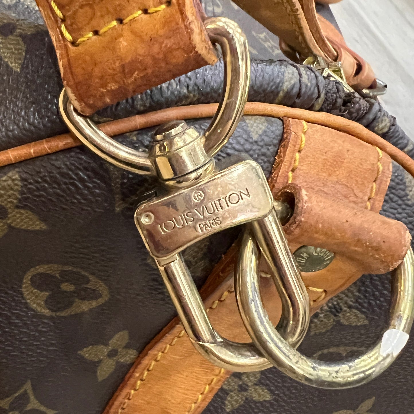 LOUIS VUITTON Keepall 55cm w/ strap