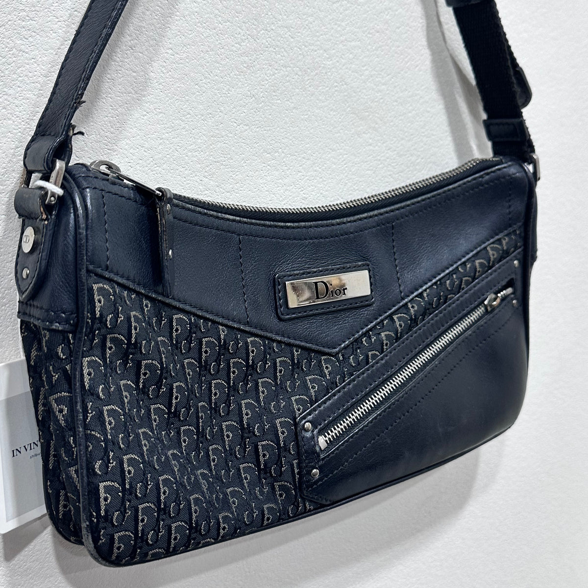 CHRISTIAN DIOR Street Chic Trotter One-Shoulder Bag designed by John Galliano Early 2000s