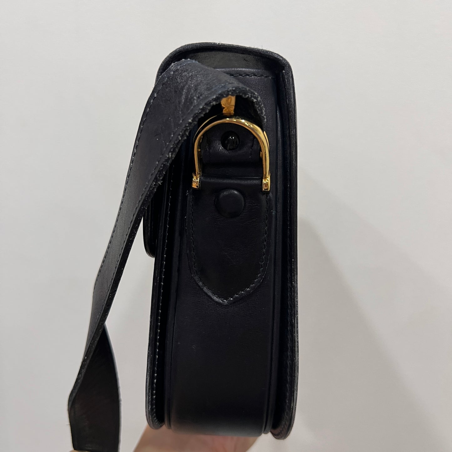 CELINE Vintage Horse Carriage Shoulder Bag