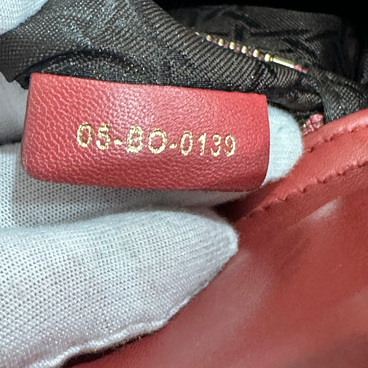 Christian Dior Lady Dior Red