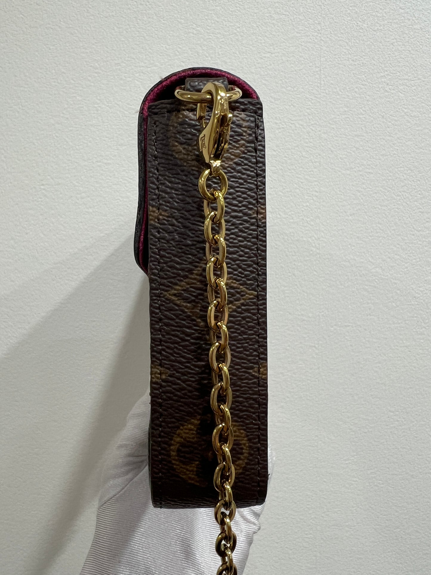 LOUIS VUITTON Felicie Pochette Full set