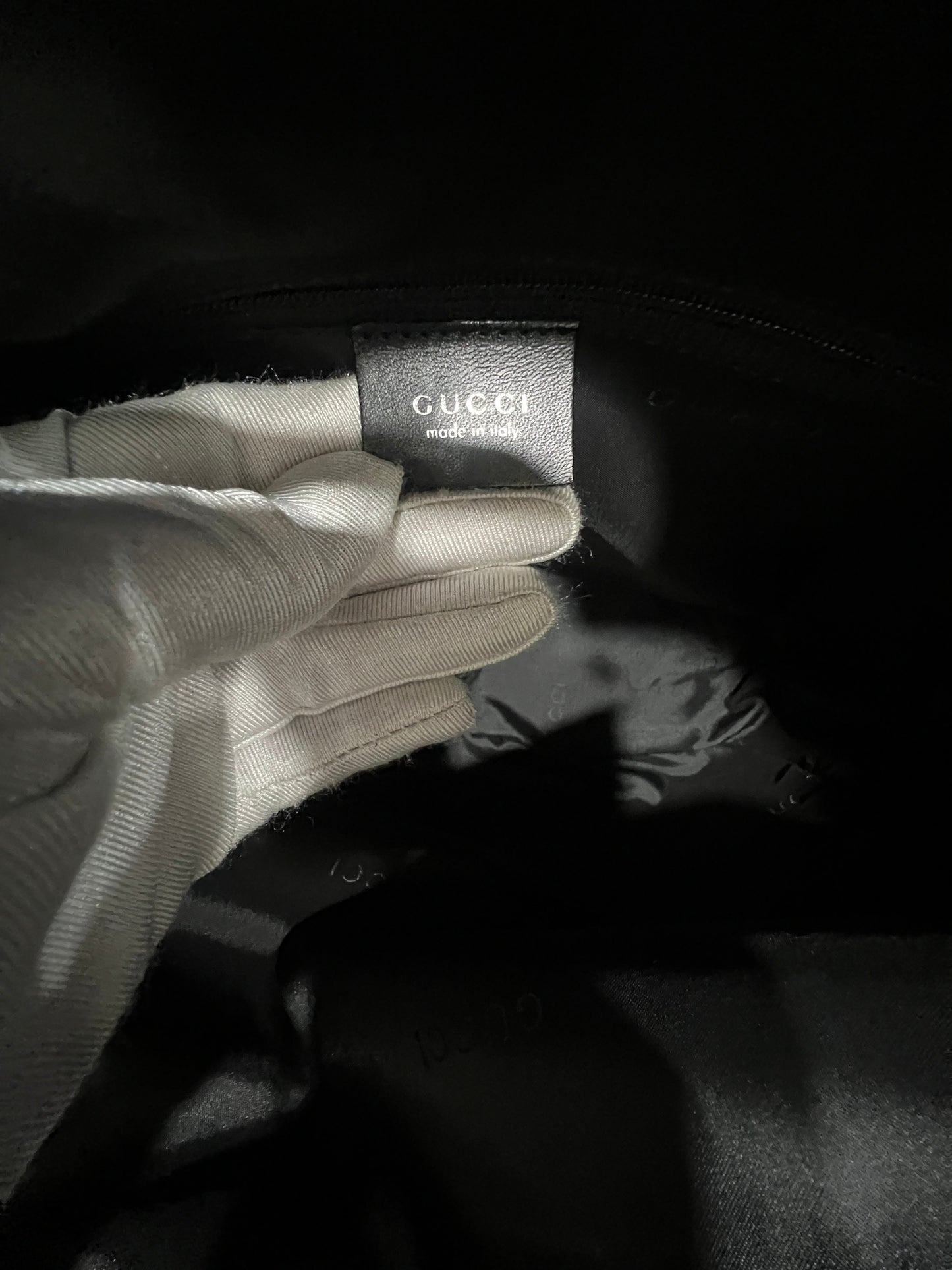 GUCCI Bamboo Handle Tote Bag