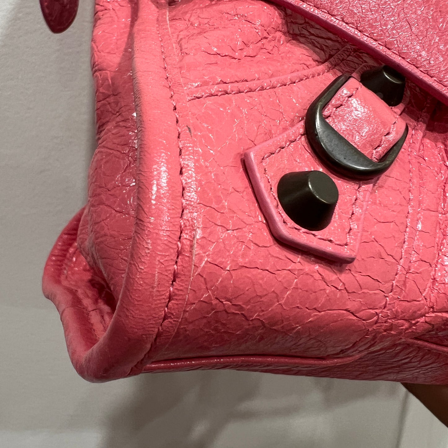 BALENCIAGA Pink City Bag