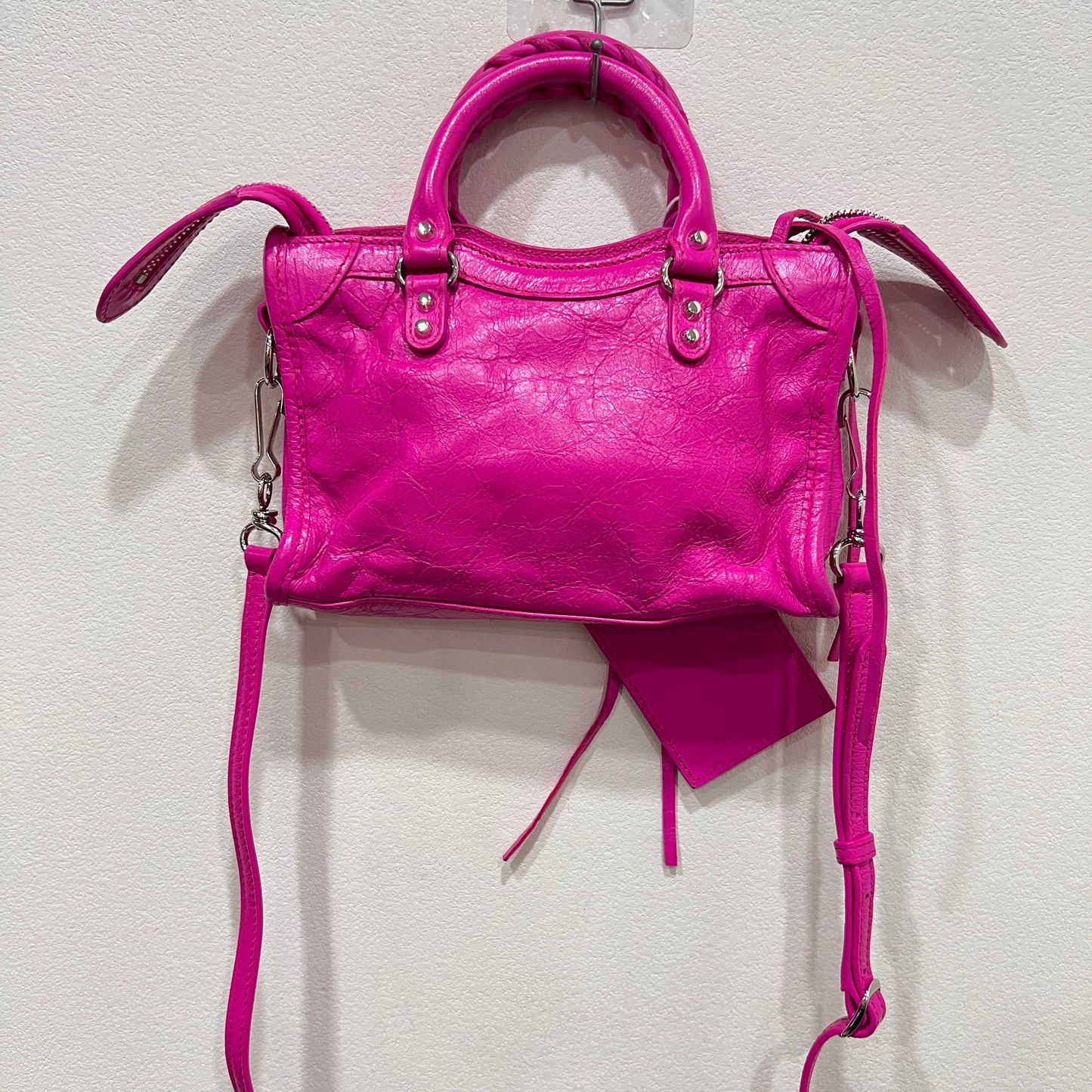 BALENCIAGA Le City Bag Mini in Hot Pink