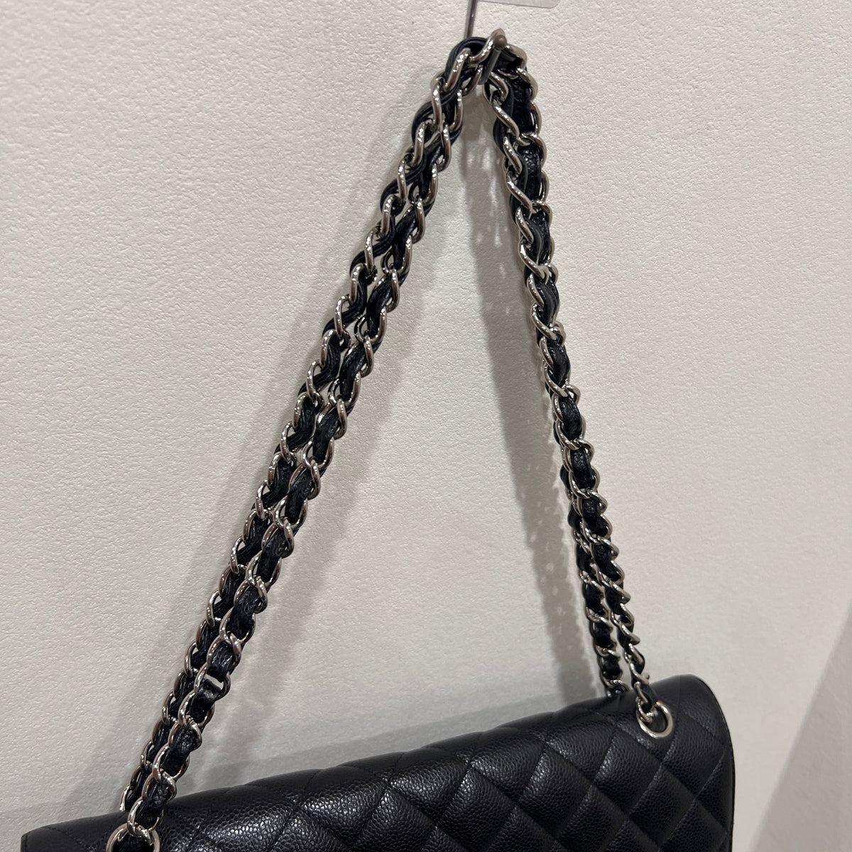 CHANEL Caviar Single Flap Jumbo