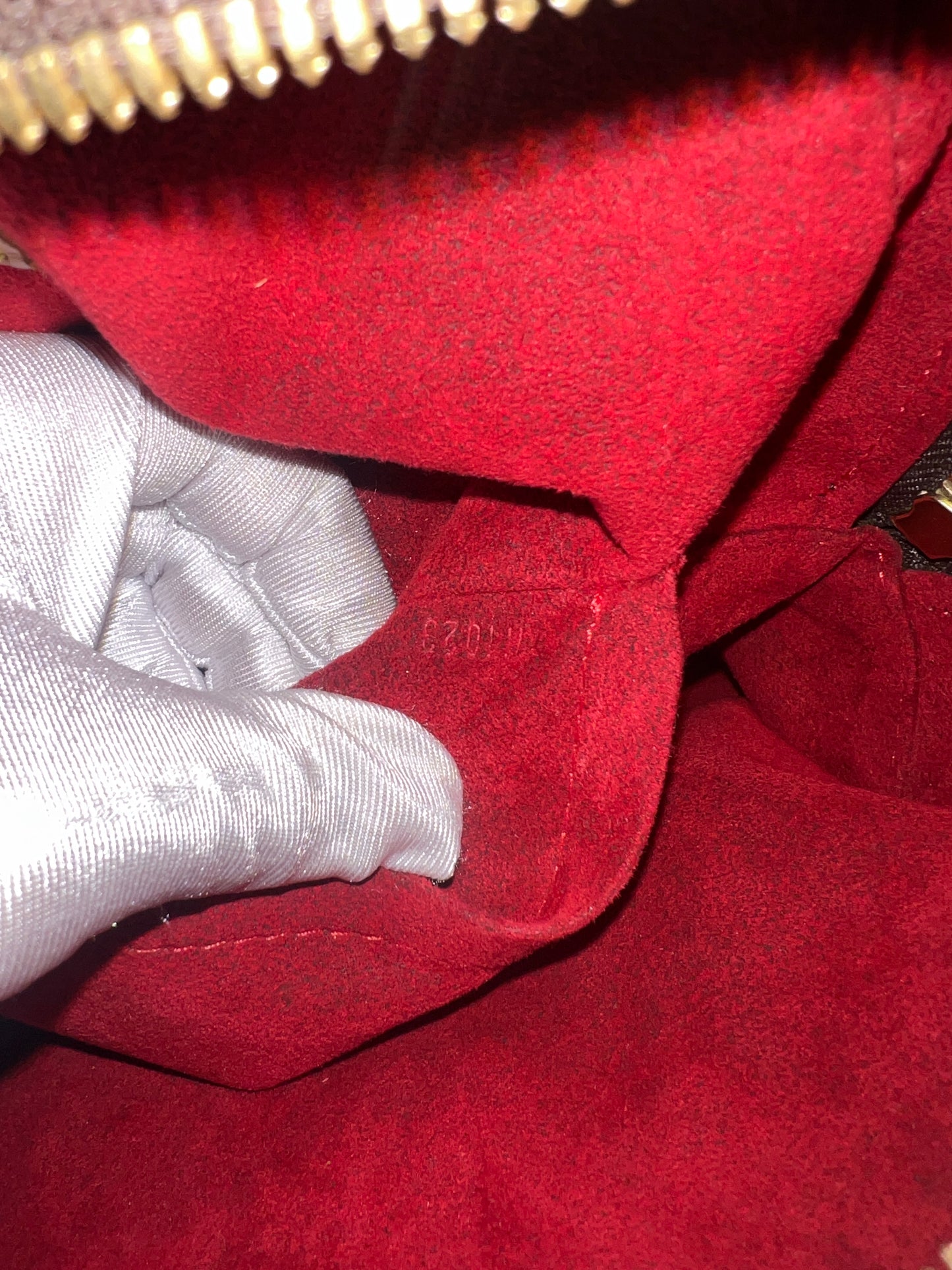 LOUIS VUITTON Excentri-Cite Satchel Handbag