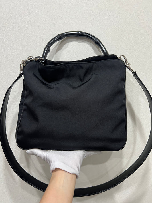 GUCCI Bamboo Handle Tote Bag