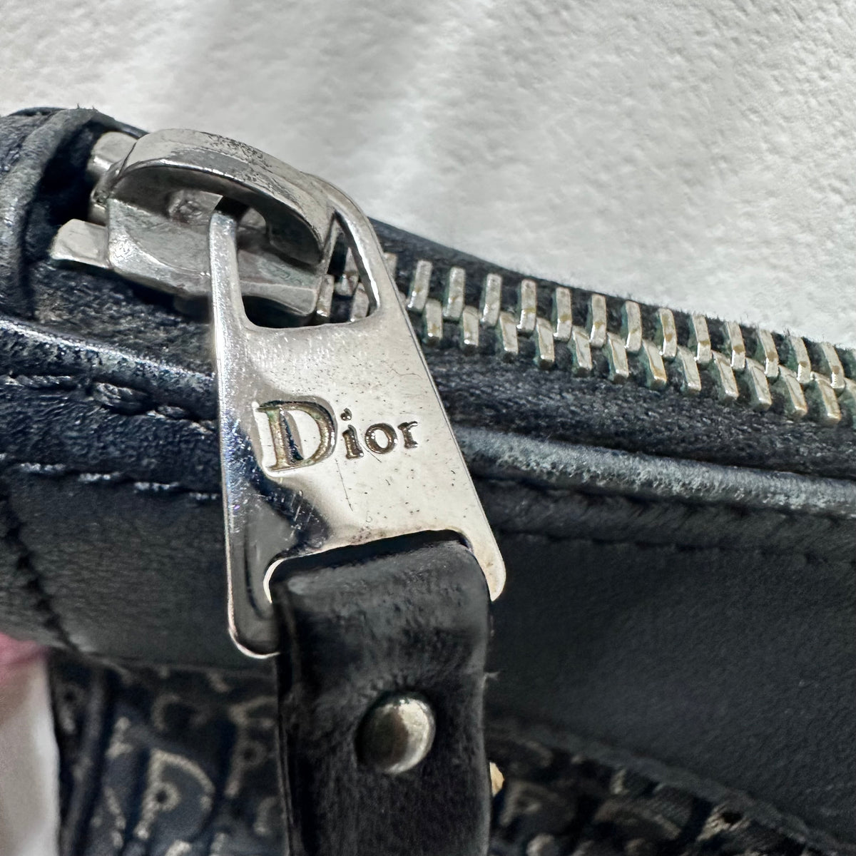 CHRISTIAN DIOR Street Chic Trotter One-Shoulder Bag designed by John Galliano Early 2000s