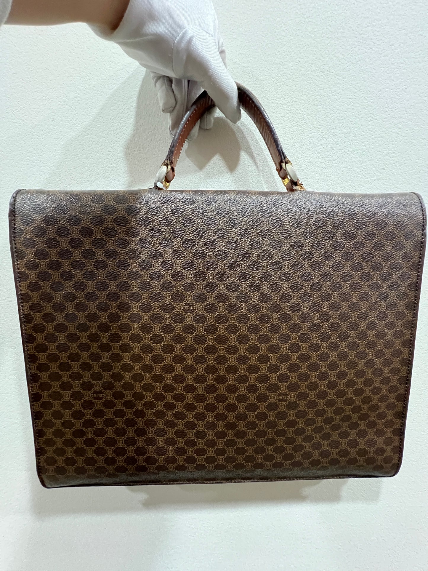 CELINE Macadam Business /Document Bag