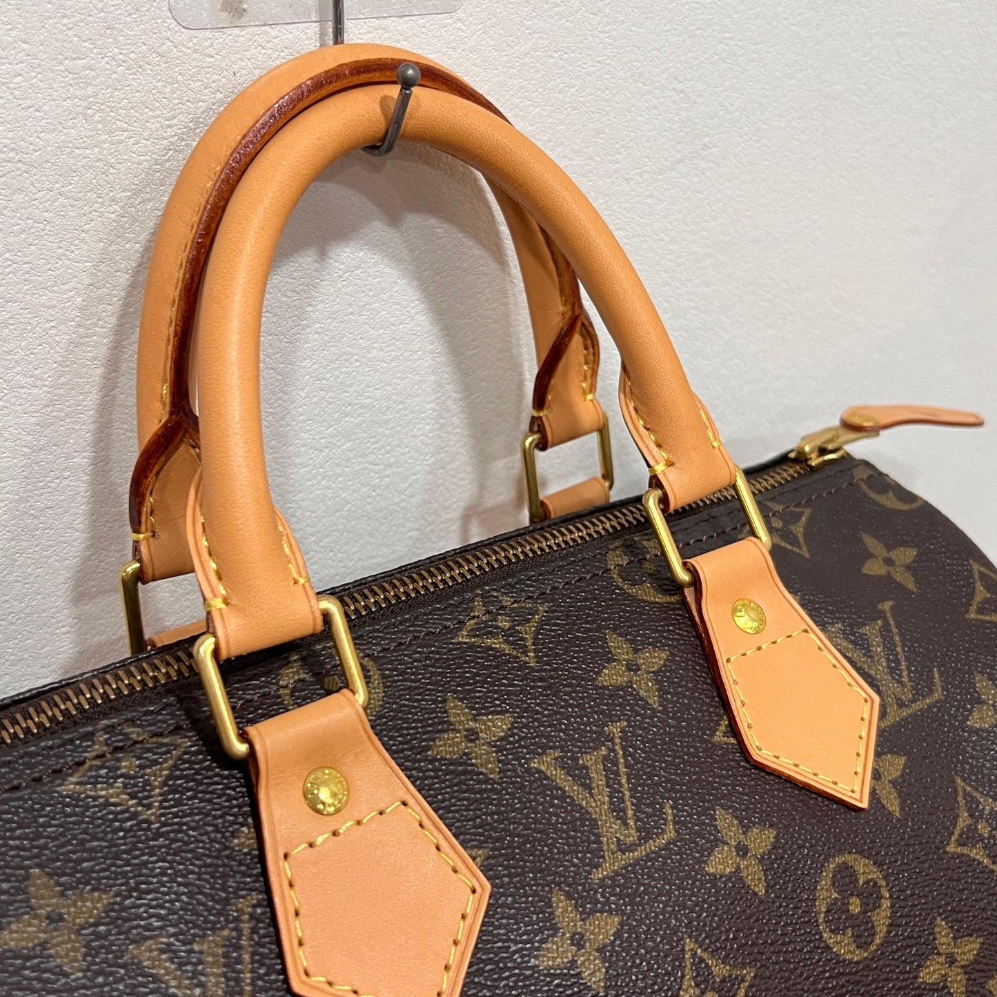 LOUIS VUITTON Speedy 25 (Vachetta Replaced!)