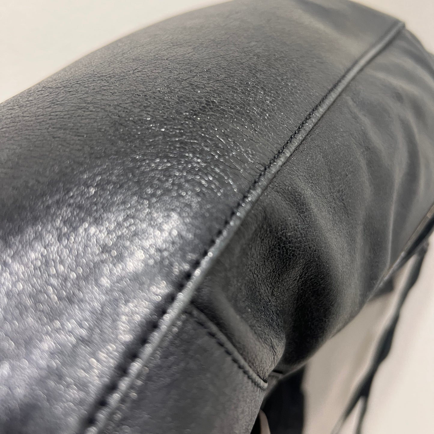 BALENCIAGA Black Twiggy Leather Satchel