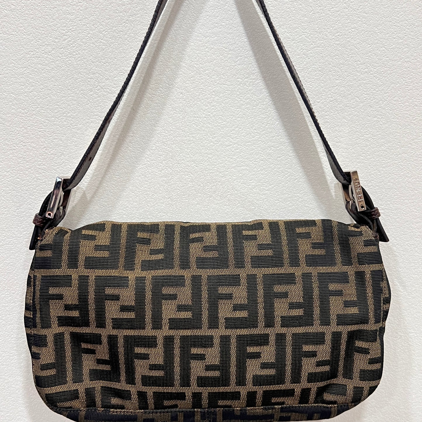 FENDI Baguette in Silver Hardware