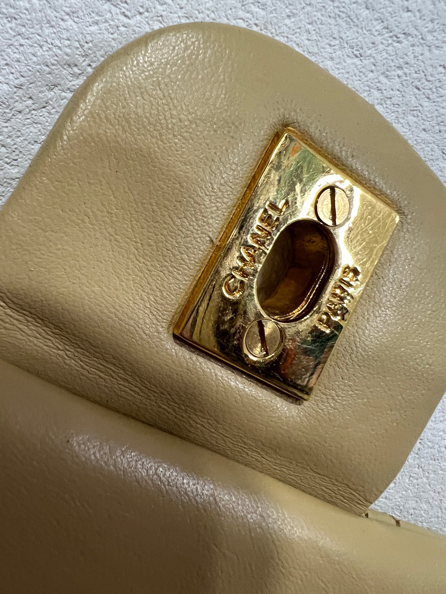 CHANEL Double Flap Beige 1992‘s