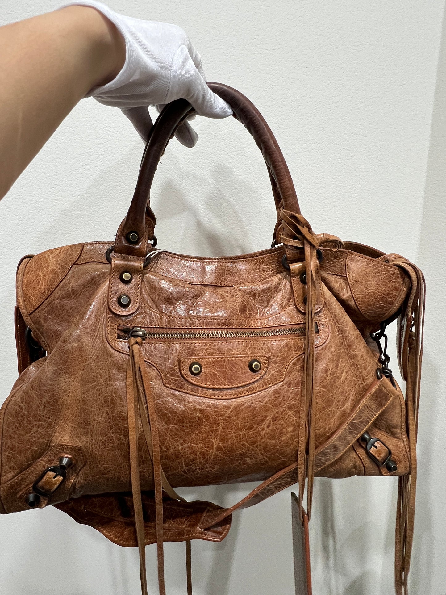 BALENCIAGA City bag with mirror