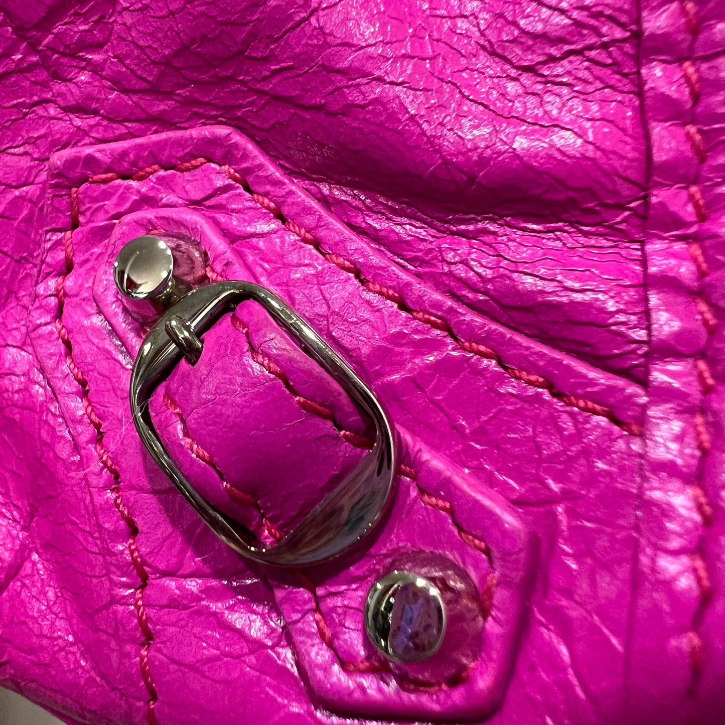 BALENCIAGA Le City Bag Mini in Hot Pink